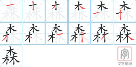 森字|森的意思，森字的意思